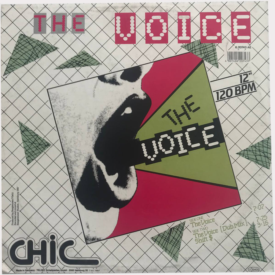 The Voice - The Voice (Vinyl 12" - 1987 - DE)