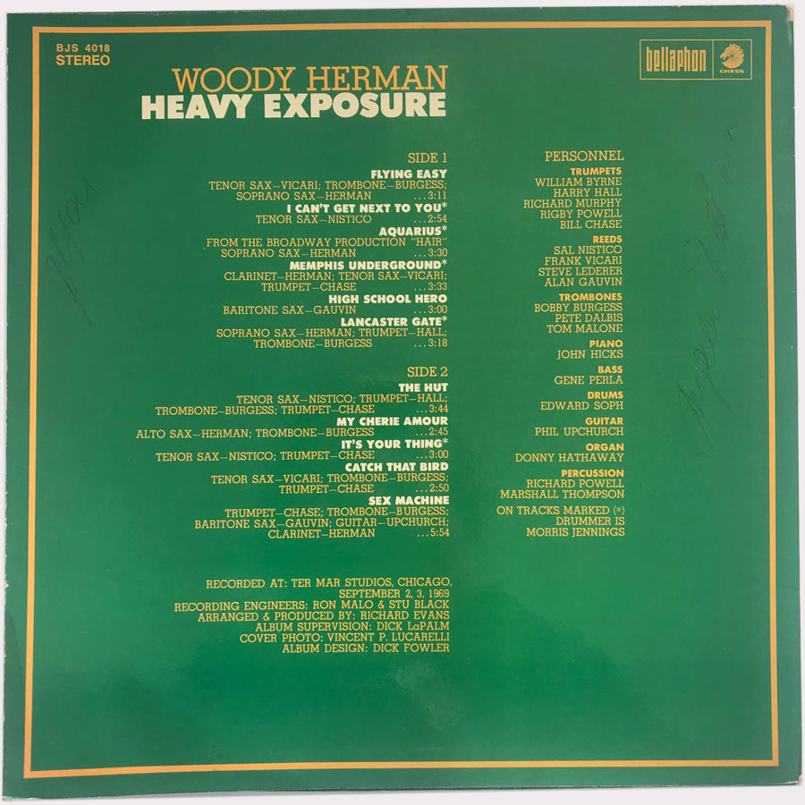 Woody Herman - Heavy Exposure (Vinyl LP - 1988 - DE)