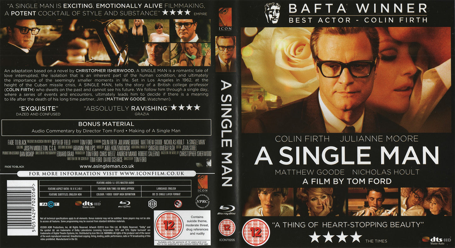 A Single Man (Blu-ray - 2010 - UK)