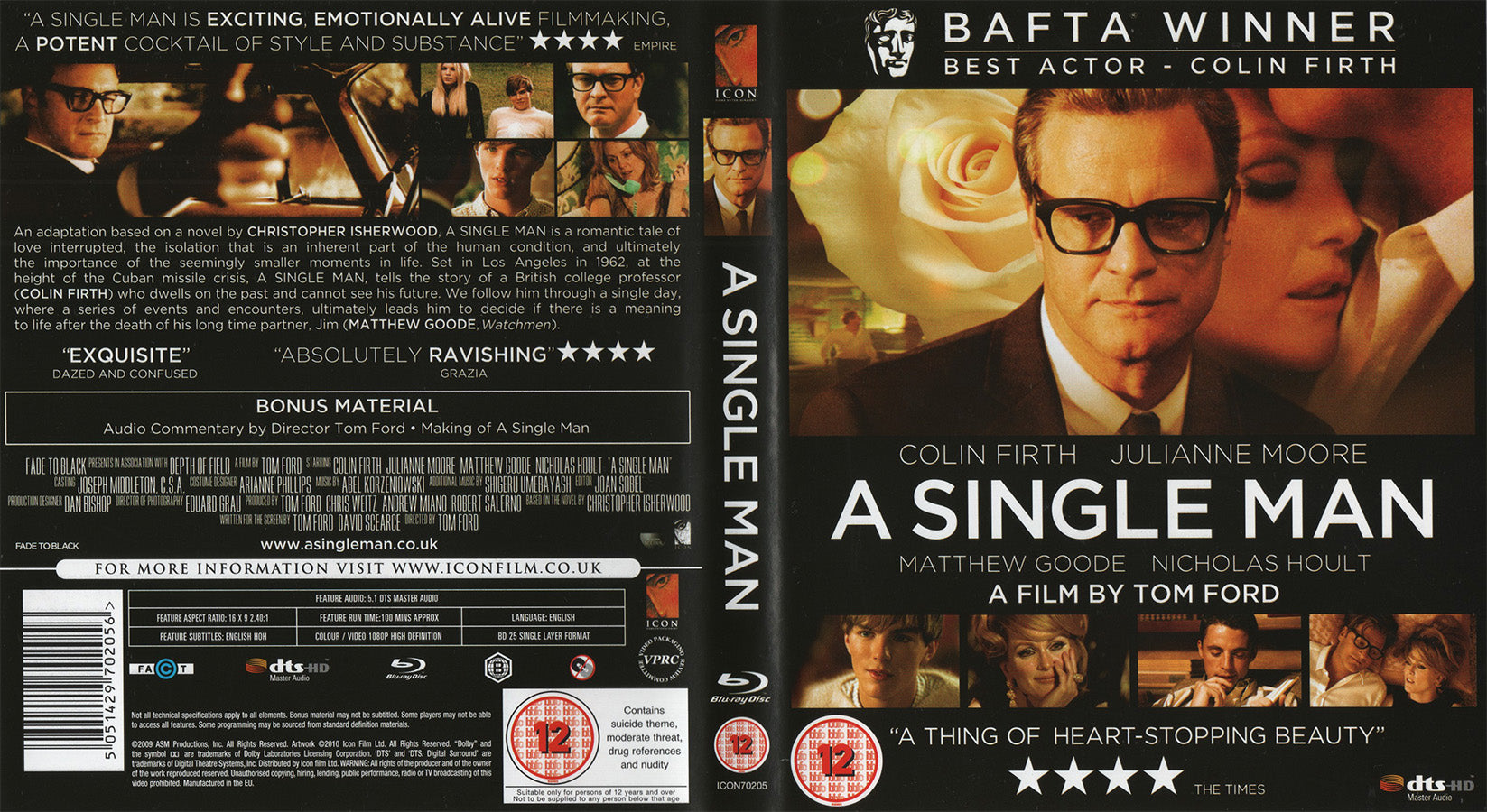 A Single Man (Blu-ray - 2010 - UK)