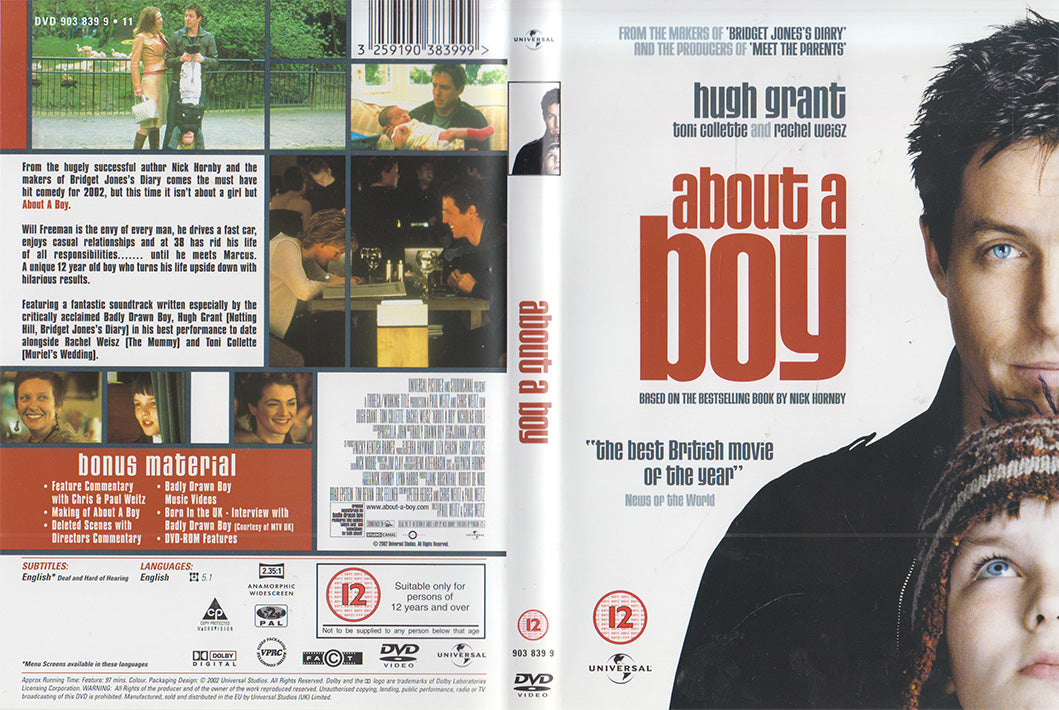 About a Boy (DVD - 2002 - UK)
