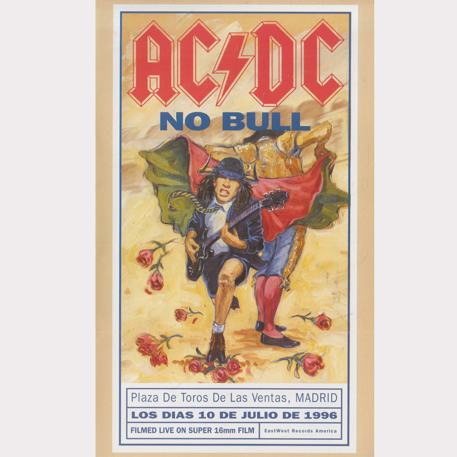 AC/DC: No Bull - Live - Plaza De Toros, Madrid (VHS+CD - 1996 - DE)