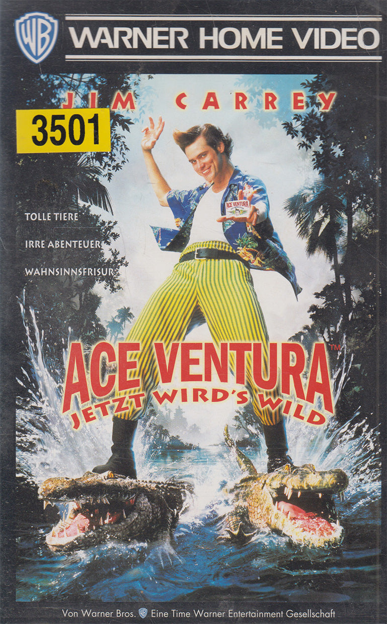 Ace Ventura : Maintenant ça devient sauvage (VHS - 1996 - DE)