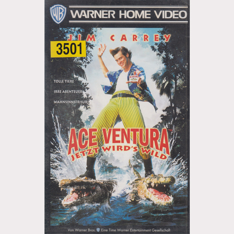 Ace Ventura : Maintenant ça devient sauvage (VHS - 1996 - DE)
