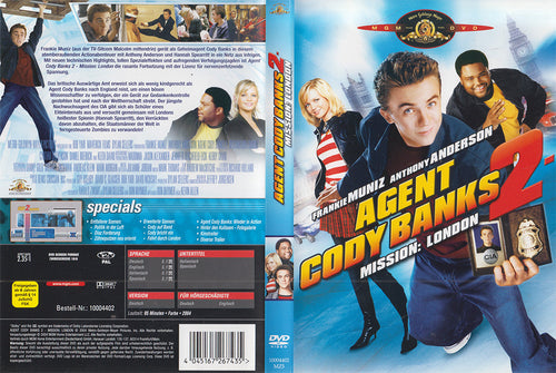 Agent Cody Banks 2 - Mission : Londres (DVD - 2004 - DE)