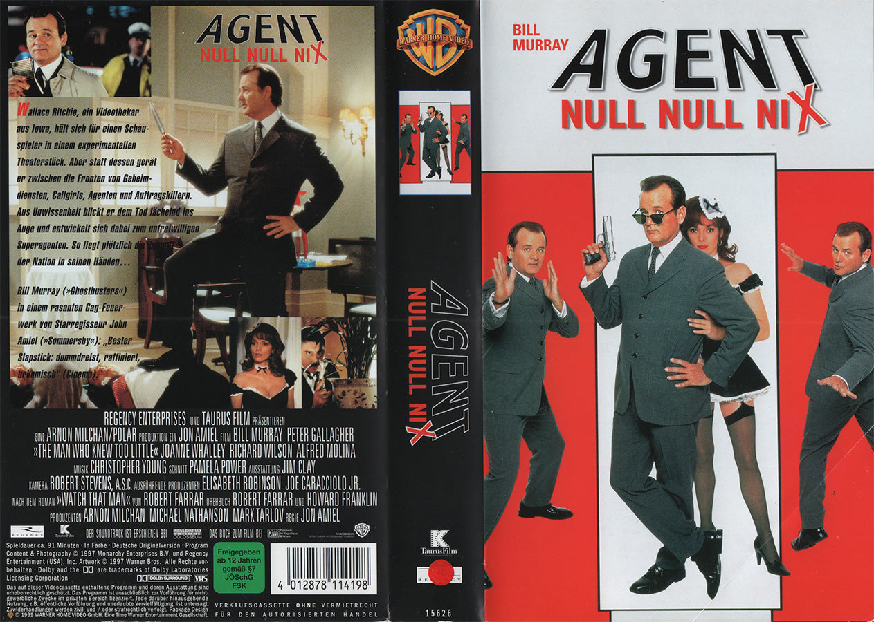 Agent Null Null Nix (VHS - 1999 - DE)