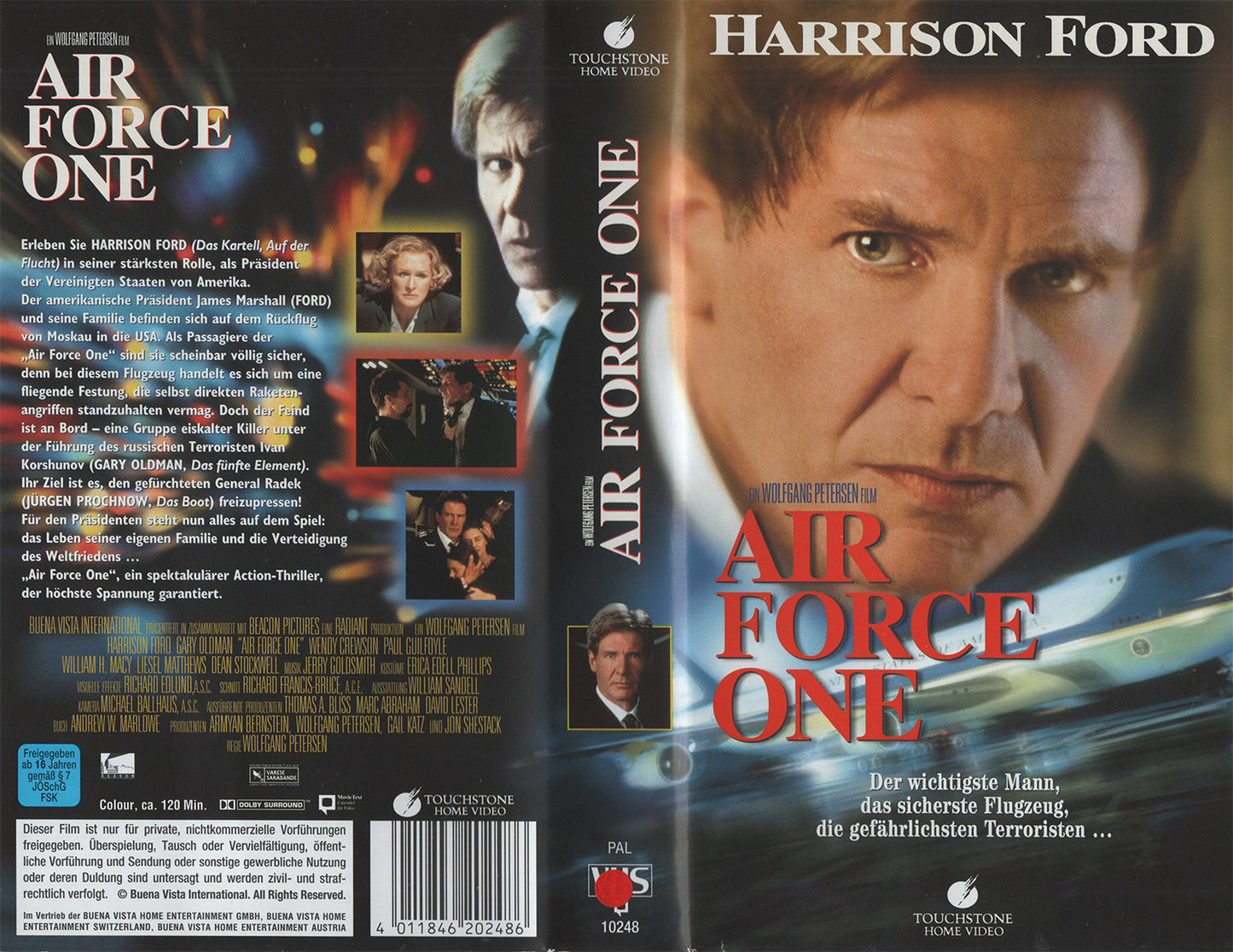 Air Force One (VHS - DE)