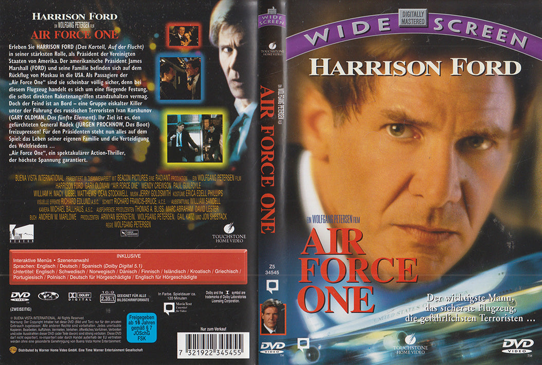 Air Force One (DVD - DE)