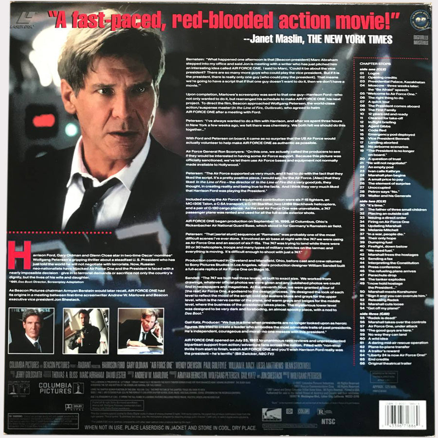 Air Force One (2xLaserdisc - 1997 - US)