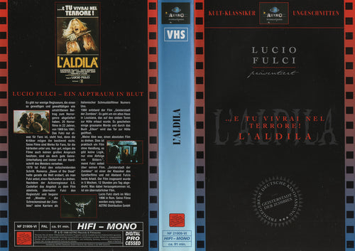 ...E tu vivrai nel terrore! L'aldilà - Geisterstadt der Zombies (VHS - 1998 - DE)
