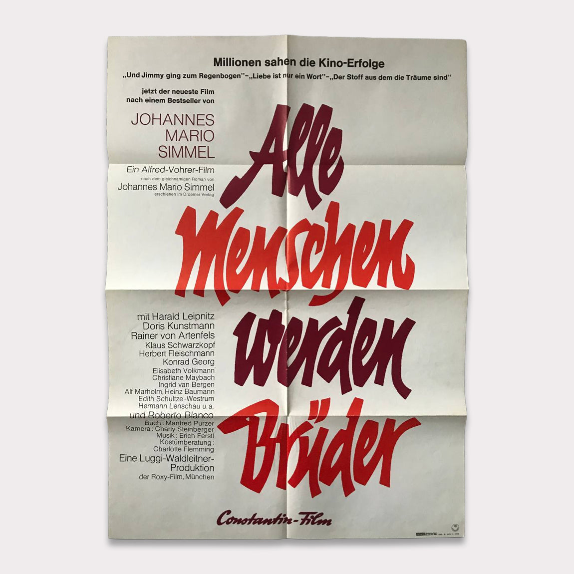 Alle Menschen werden Brüder | DIN A1 Filmplakat