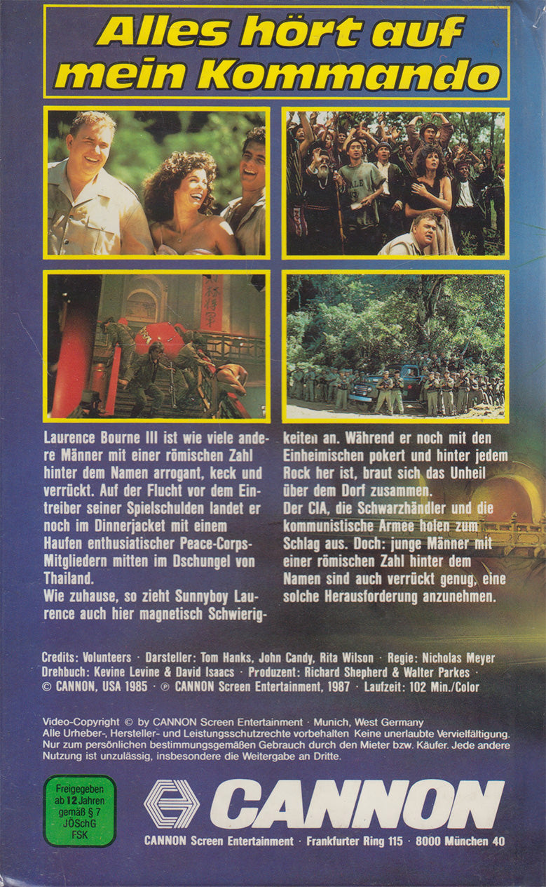 Tout obéit à mes ordres (VHS - 1987 - DE)