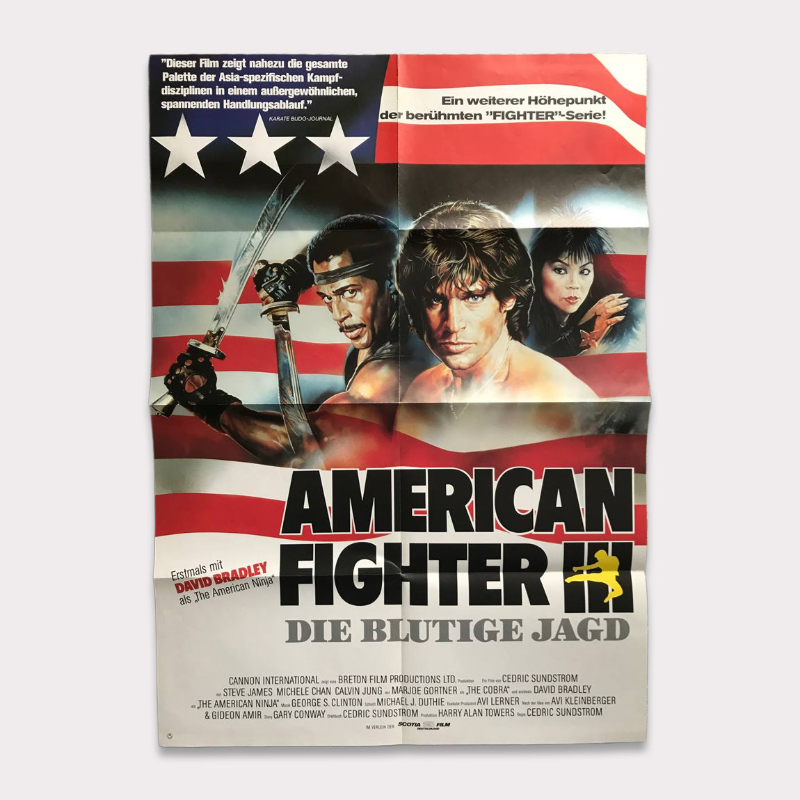 American Fighter III - Die blutige Jagd | DIN A1 Filmplakat