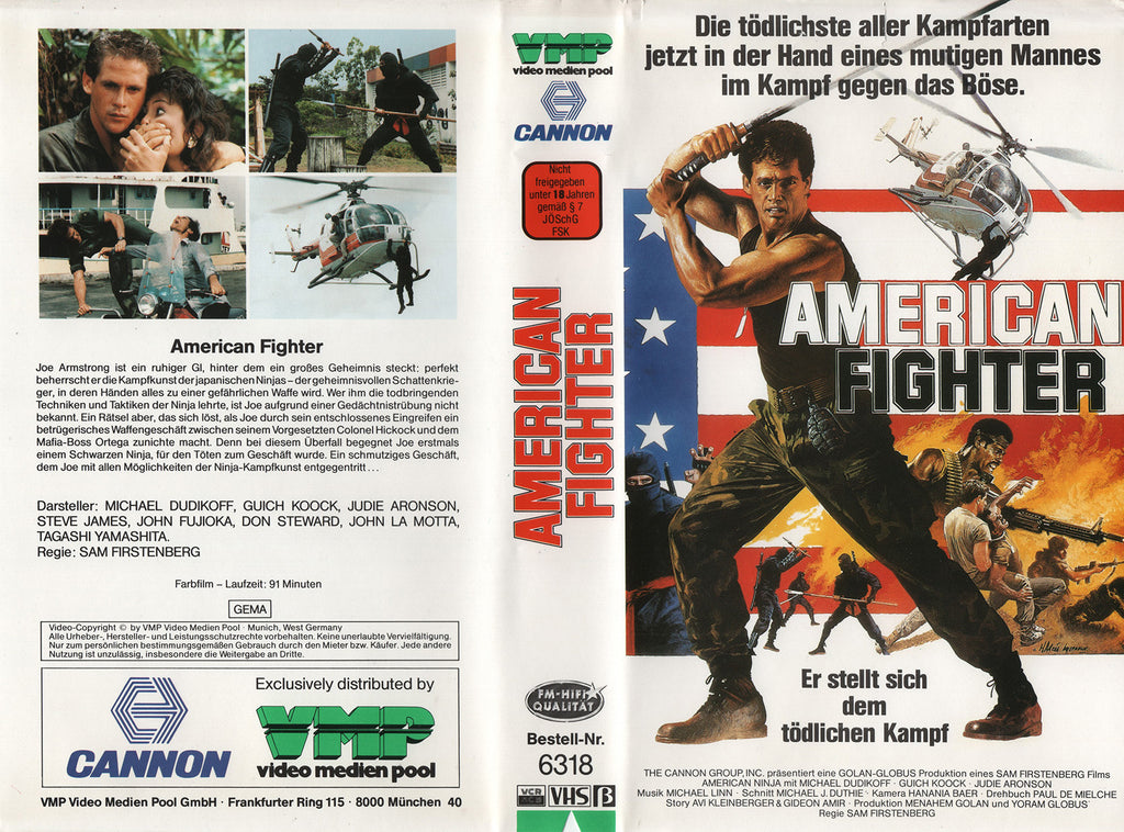American Fighter (VHS - DE)