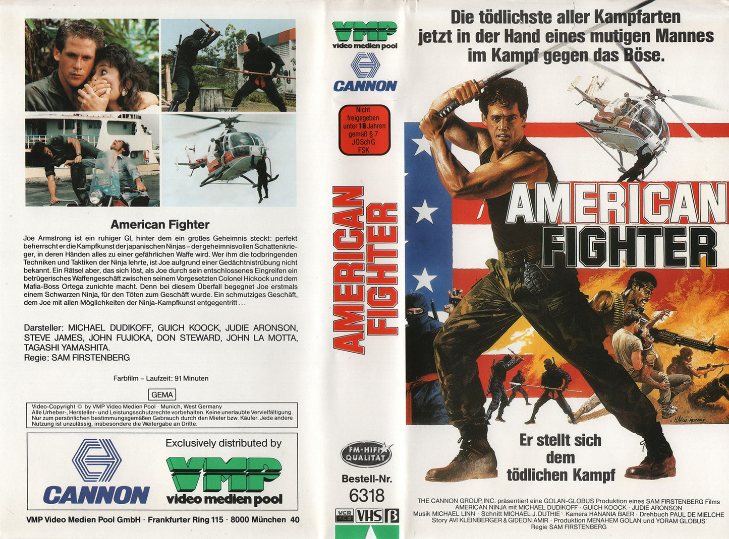 American Fighter (VHS - DE)