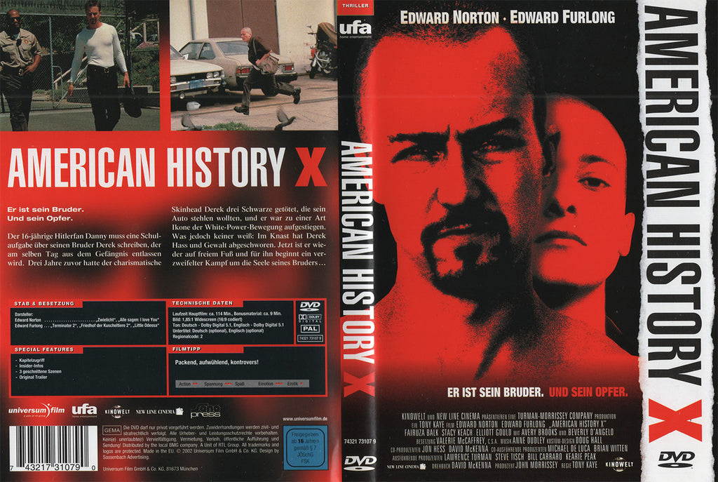 American History X (DVD - 2002 - DE)