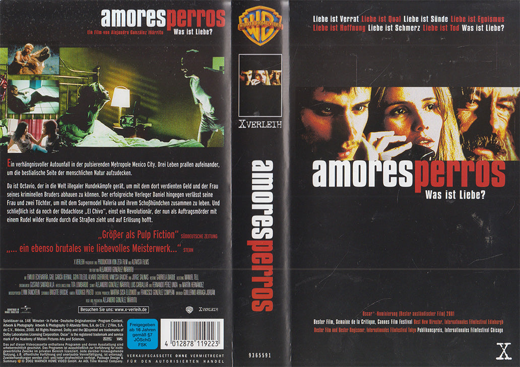 Amores Perros - Was ist Liebe? (VHS - 2002 - DE)