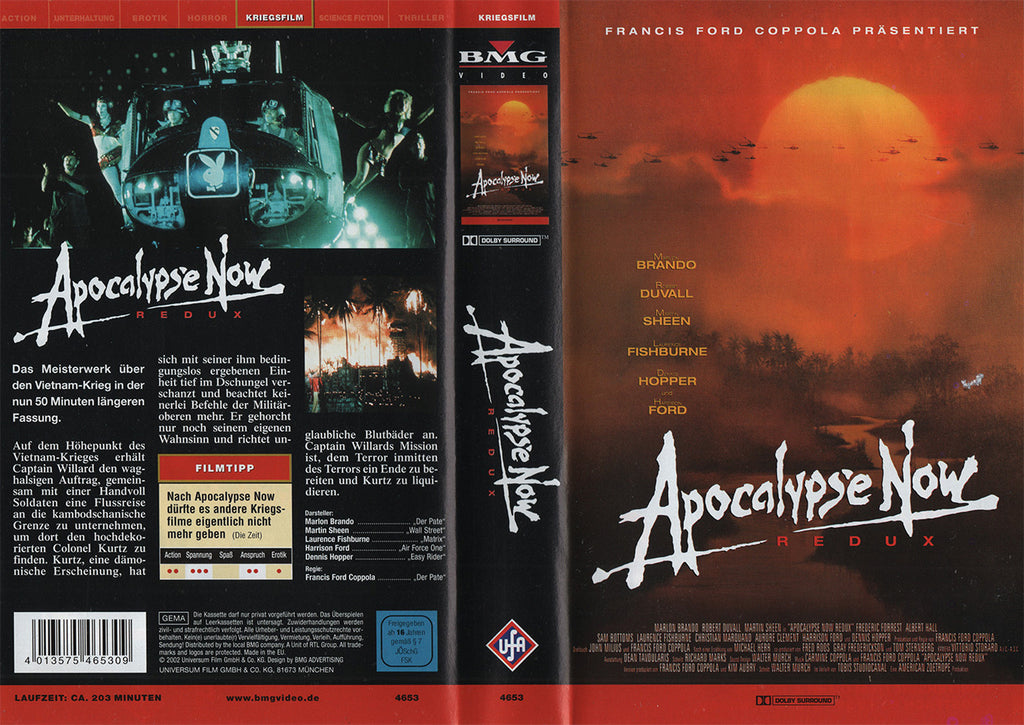 Apocalypse Now: Redux (VHS - 2002 - DE)