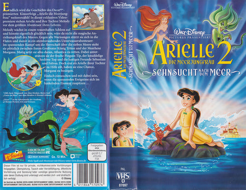 Arielle die Meerjungfrau 2 - Sehnsucht nach dem Meer (VHS - DE)