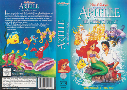 Arielle die Meerjungfrau (VHS - DE)