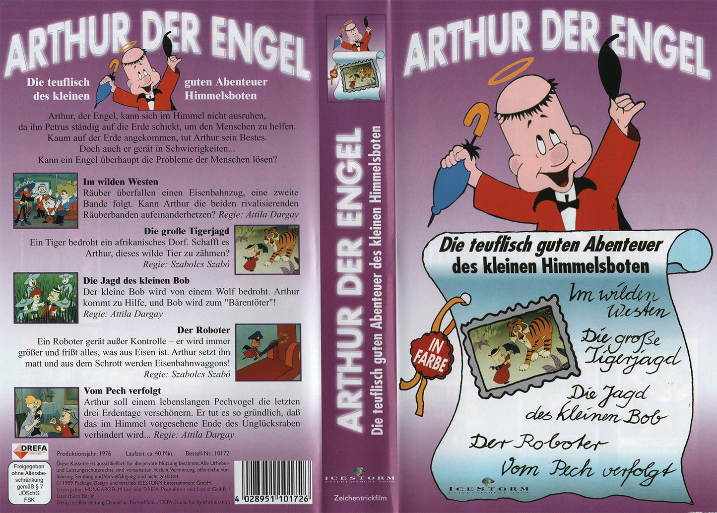 Arthur der Engel: Die teuflisch guten Abenteuer des kleinen Himmelsboten (VHS - 1999 - DE)