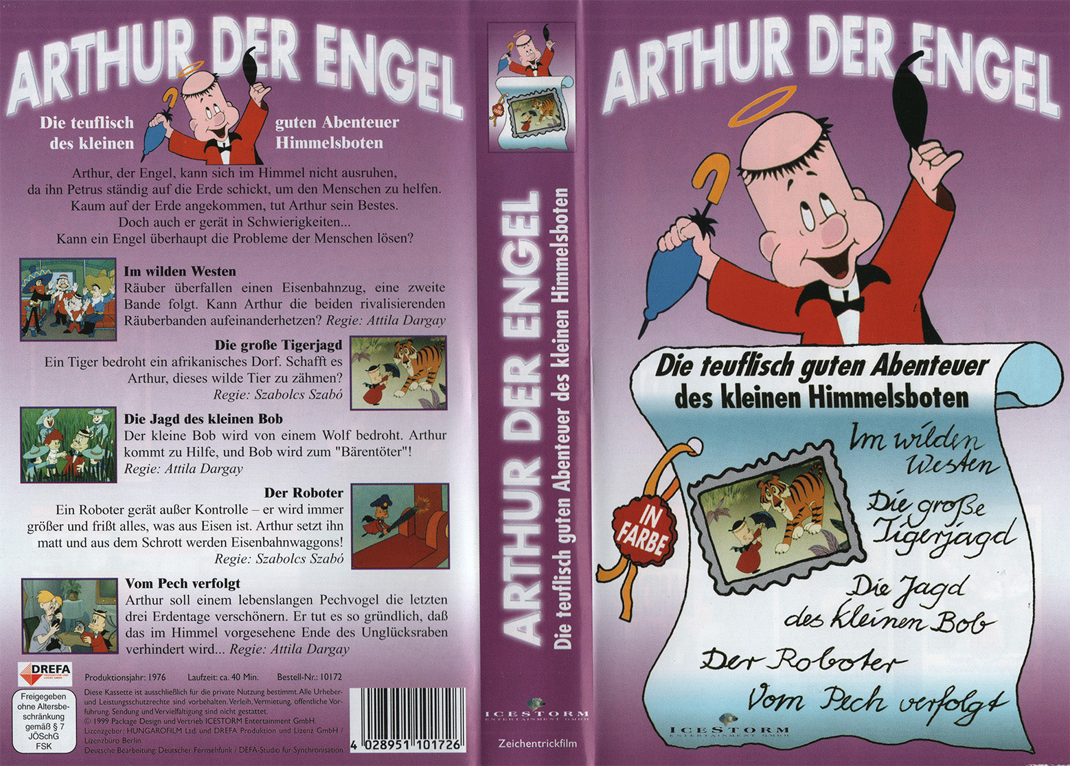 Arthur der Engel: Die teuflisch guten Abenteuer des kleinen Himmelsboten (VHS - 1999 - DE)