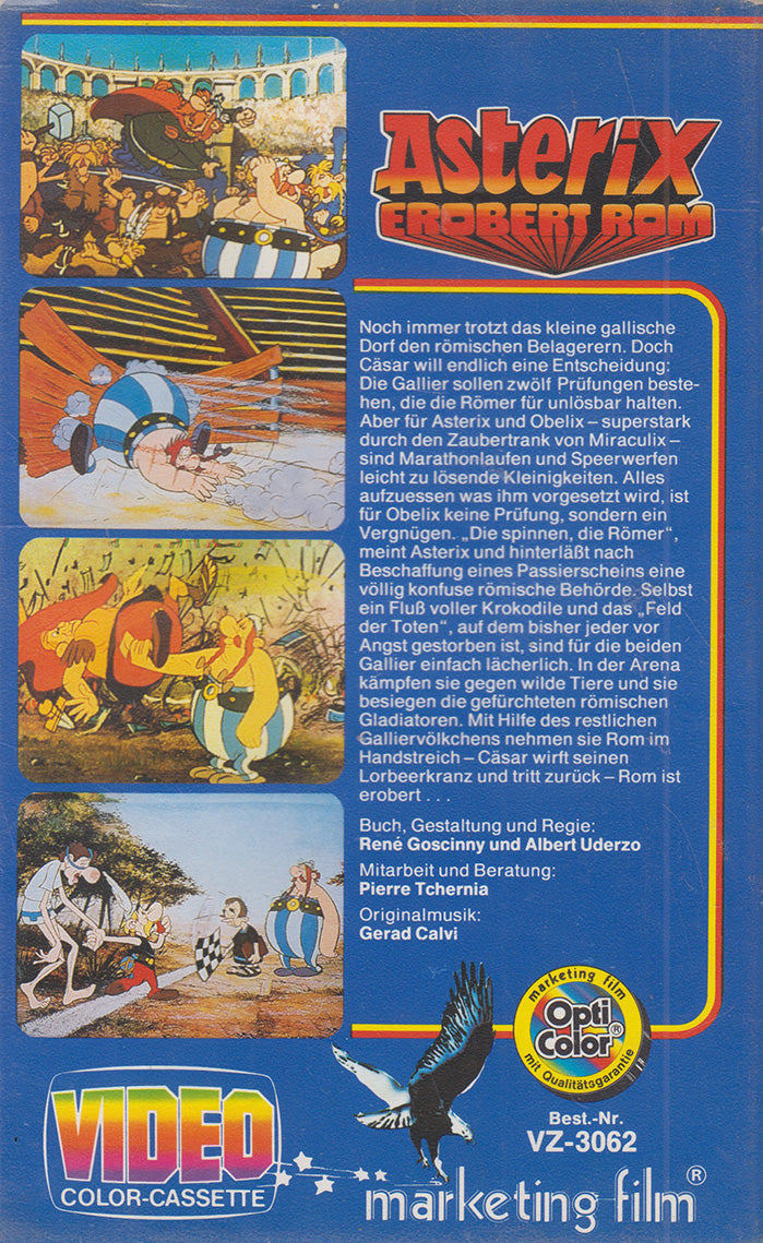 Astérix à la conquête de Rome (VHS - DE)