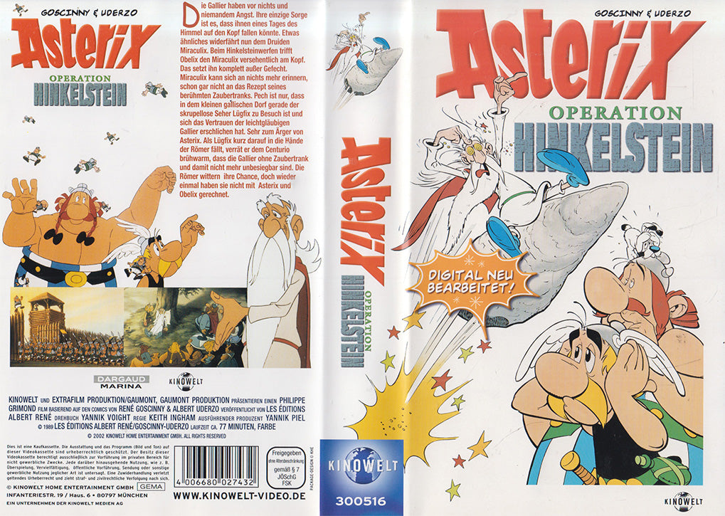 Asterix: Operation Hinkelstein (VHS - 2002 - DE)