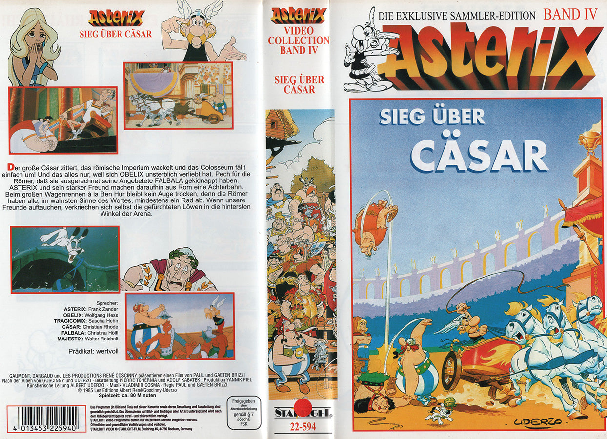 Asterix - Victory over Caesar (VHS - DE)