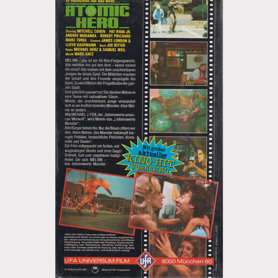 Atomic Hero (VHS - 1987 - DE)