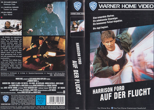 Auf der Flucht (VHS - 1994 - DE)