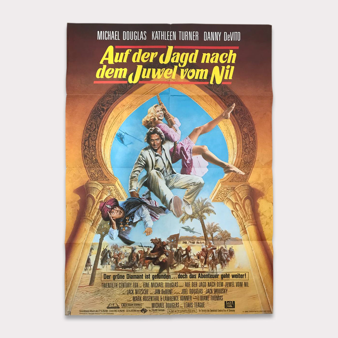 Auf der Jagd nach dem Juwel vom Nil | DIN A1 Filmplakat