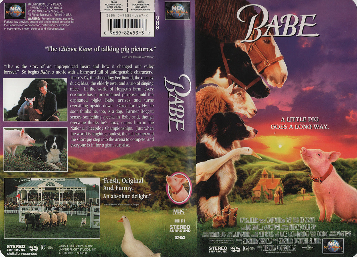 Babe (VHS - 1995 - US)