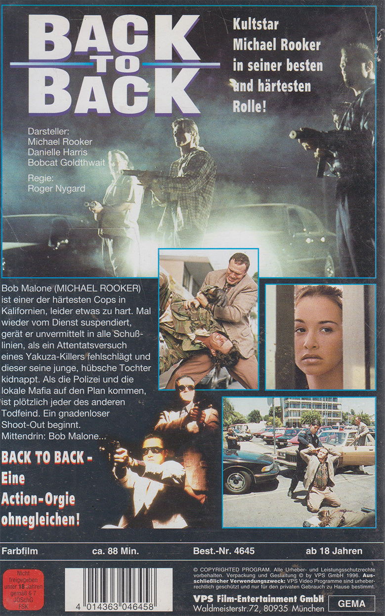 Dos à dos (VHS - 1996 - DE)