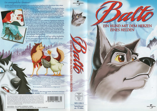 Balto - Ein Hund mit dem Herzen eines Helden (VHS - 2001 - DE)