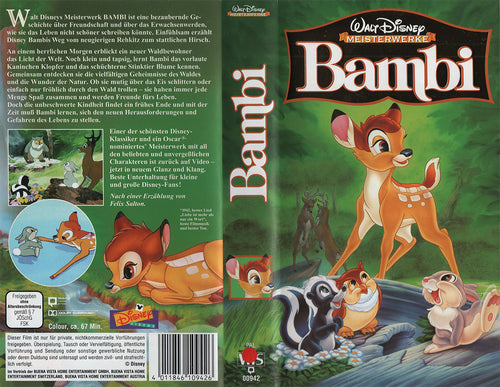 Bambi (VHS - DE)