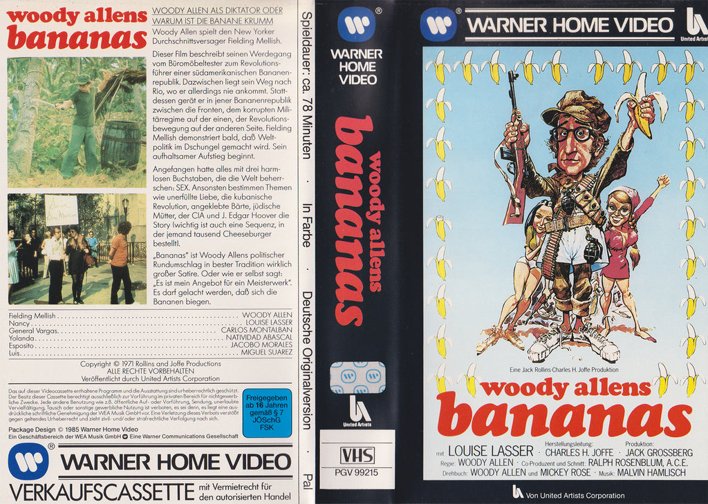 Bananas (VHS - 1985 - DE)