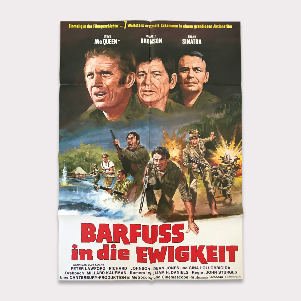 Barfuß in die Ewigkeit | DIN A1 Filmplakat