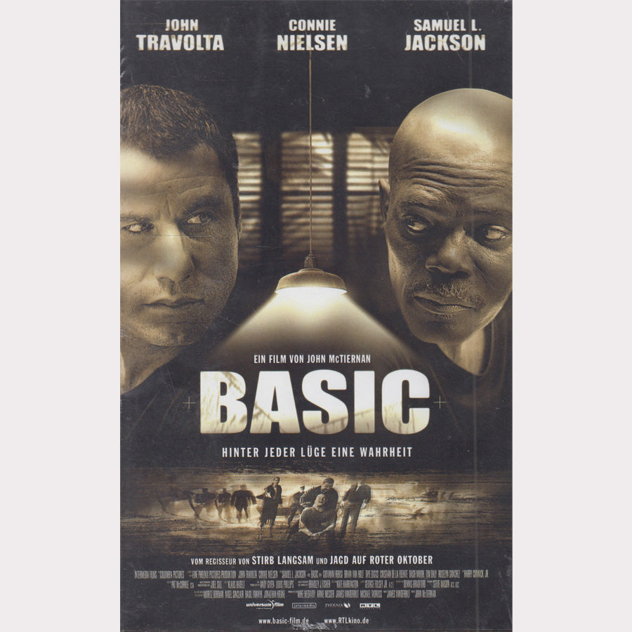 Basic - Hinter jeder Lüge eine Wahrheit [Pressekopie] (VHS - 2003 - DE)