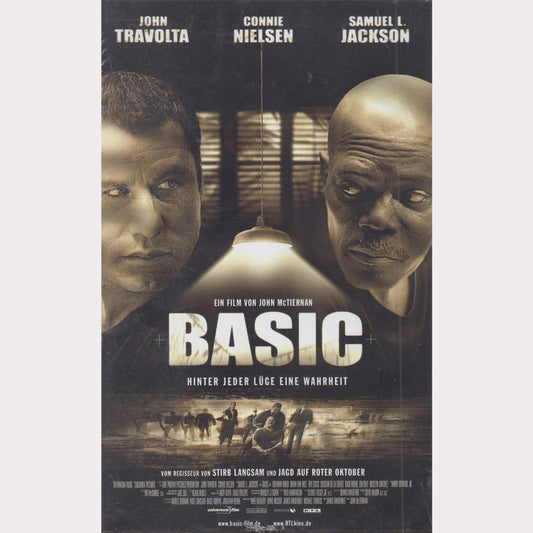 Basic - Hinter jeder Lüge eine Wahrheit [Pressekopie] (VHS - 2003 - DE)