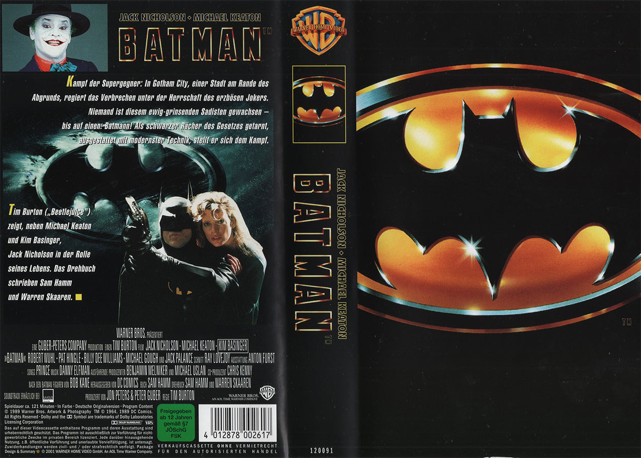Die Batman Edition (4xVHS - DE)