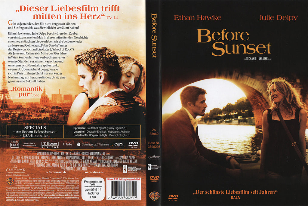 Avant le coucher du soleil (DVD - 2004 - DE)