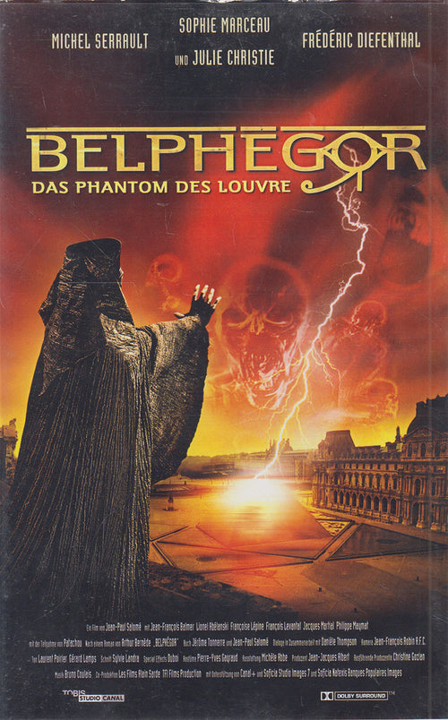 Belphegor - Das Phantom des Louvre [Pressekopie] (VHS - 2002 - DE)