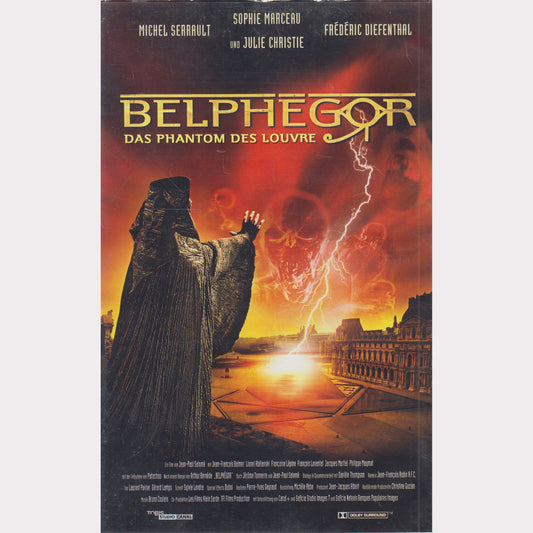 Belphegor - Das Phantom des Louvre [Pressekopie] (VHS - 2002 - DE)