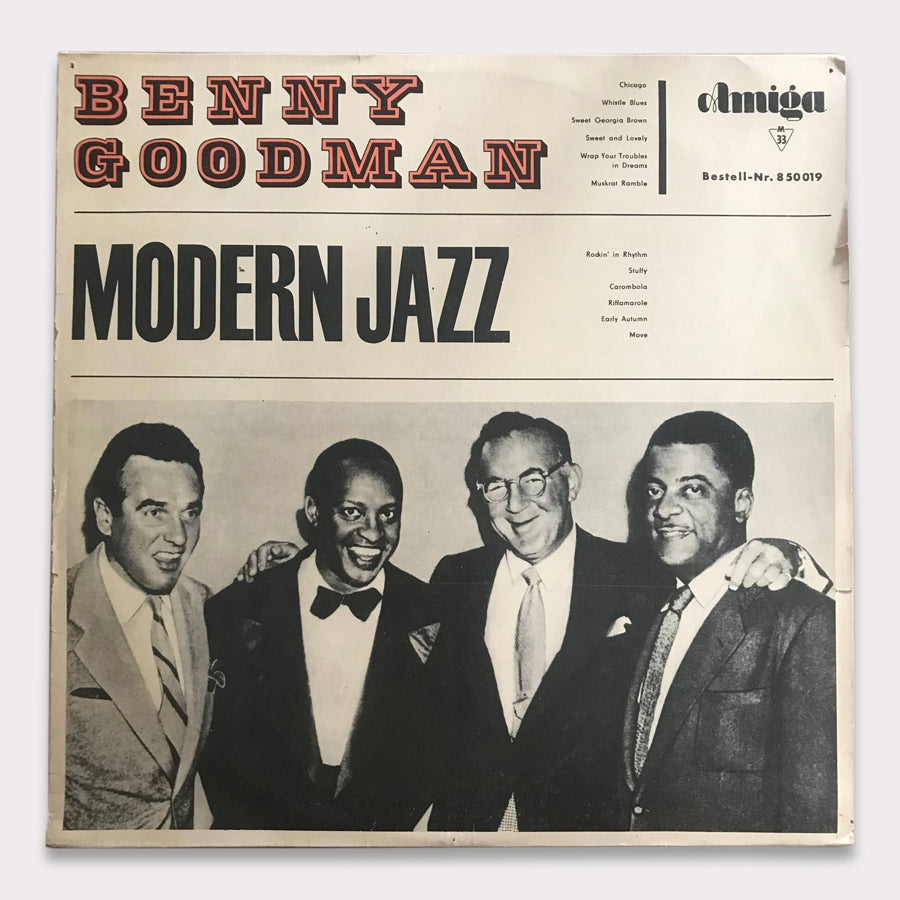 Benny Goodman - Modern Jazz (Vinyl LP - 1963 - DD)