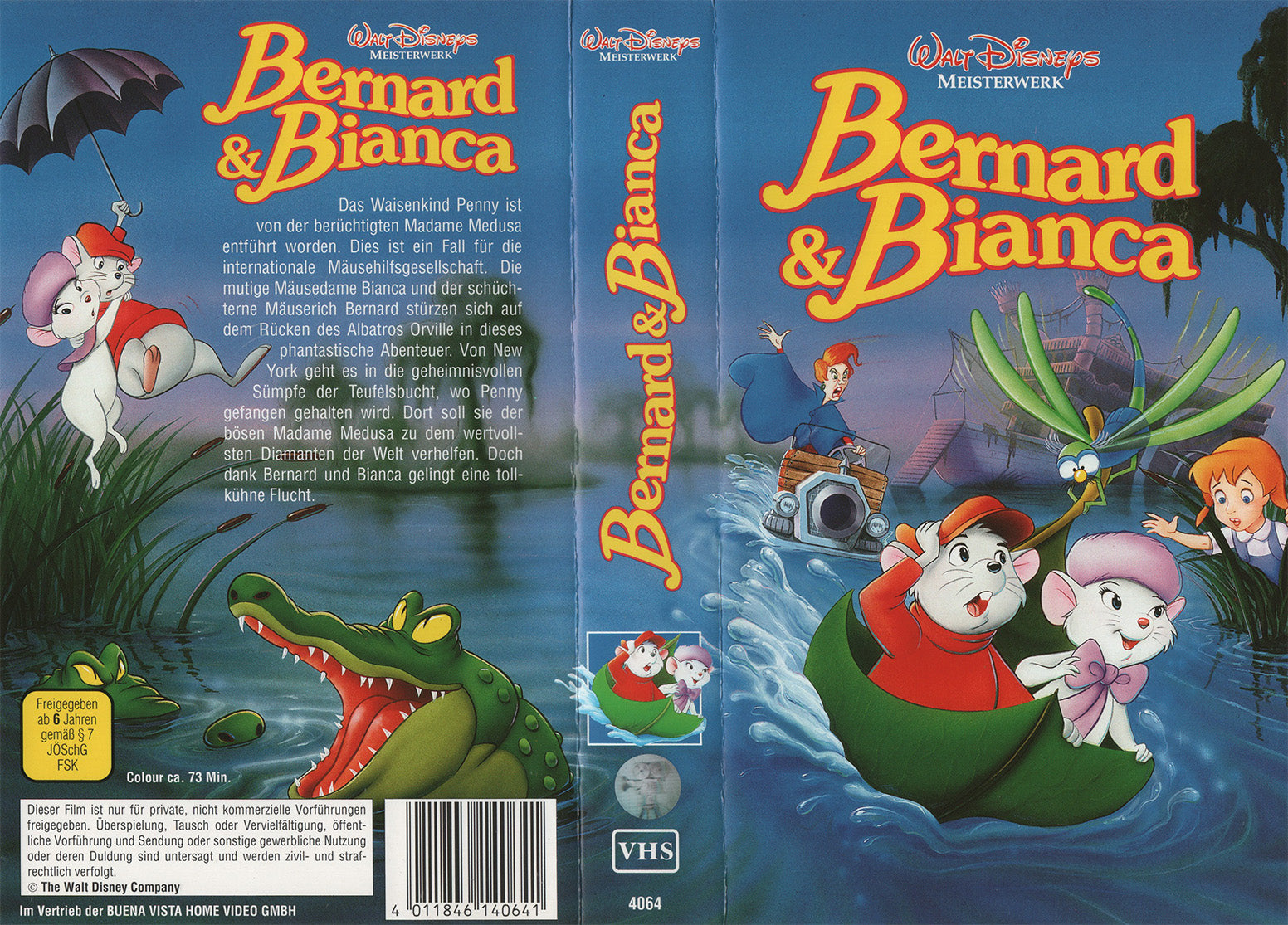 Bernard & Bianca (VHS - DE)