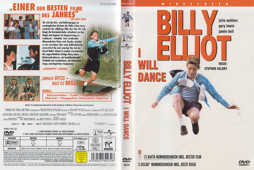 Billy Elliot - Je danserai (DVD - 2001 - DE)