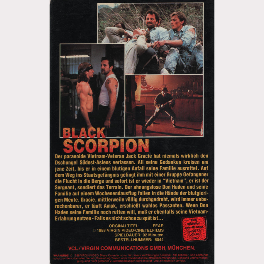 Black Scorpion (VHS - 1988 - DE)