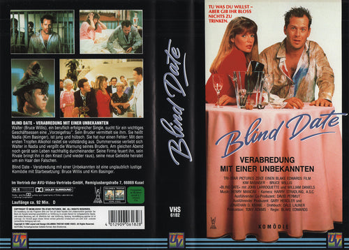 Blind Date - Verabredung mit einer Unbekannten (VHS - 1994 - DE)