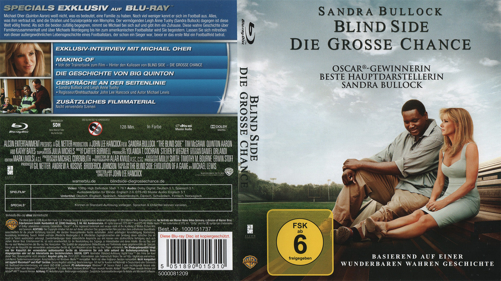 Blind Side - Die große Chance (Blu-ray - 2010 - DE)
